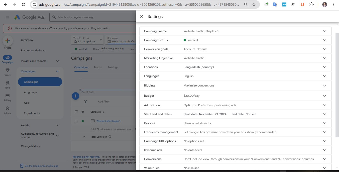 Google Ads Campaign 4